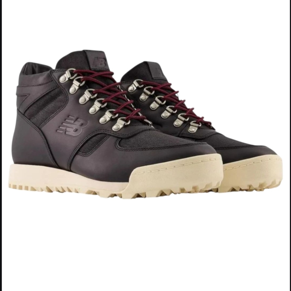 New Balance Rainier Men's Size 10 Black Macadamia Nut Hiking Shoes Vibram 102025
